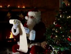 Santa List Stock Footage