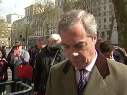 Interview with Nigel Farage About Government's EU Leaflet News Clip