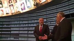 CLEAN : Russian Israel Defense ministers visit Yad Vashem memorial News Clip
