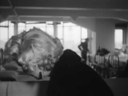 Marilyn Monroe visits Tokyo Army Hospital Stock Footage