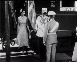 KING PAUL VISITS PRESIDENT TITO News Clip