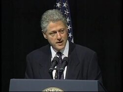 USA: CLINTON DEFENDS DECISION TO VISIT CHINA News Clip