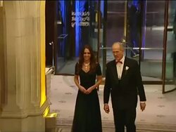 Duchess of Cambridge National Portrait Gallery Fundraising Gala Arrival News Clip
