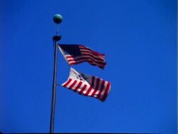 US Flags Stock Footage