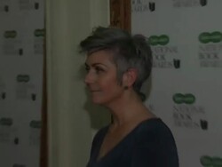 Denise Mina at Specsavers National Book Awards at Mandarin Oriental Hyde Park on December 4, 2012 in London, England.  Stock Footage