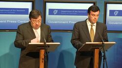 CLEAN: Ireland asks for multi-billion euro bailout News Clip