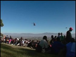 The struggle to survive continues in earthquake-ravaged Haiti, and President Barack Obama lines up predecessors to raise funds for more relief. (Jan. 16) News Clip