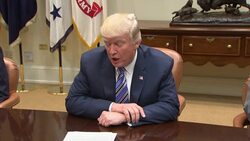 Trump Talks Health Care Bill with GOP Leaders News Clip