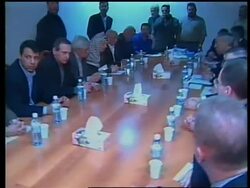 Powell meets Arafat, US and Palestinian comment Instructional Video