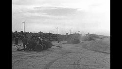 British soldiers display weaponry to civilians News Clip