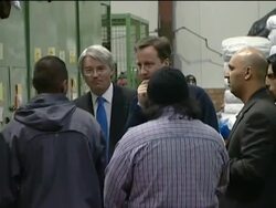 David Cameron visits Islamic Relief Centre News Clip