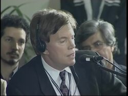 WRAP  Ahmadinejad addresses conference, Blair and Merkel comment News Clip