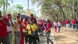 CLEAN : Chavez supporters heartbroken News Clip