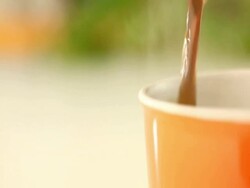 Pouring fresh coffee,HD 1080 Stock Footage