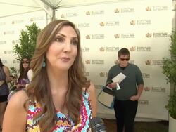 INTERVIEW: Heather McDonald at 23rd Annual 'A Time For Heroes' Celebrity Picnic Benefiting The Elizabeth Glaser Pediatric AIDS Foundation  Stock Footage