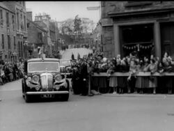 QUEEN MOTHER IN FORFAR News Clip