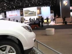 WS DS ZI ZO BYD Chinese electric car at Detroit Auto Show / Detroit, Michigan, USA Stock Footage