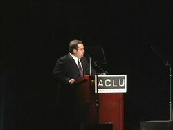 ACLU Bill of Rights Awards Stock Footage