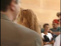 'A Walk In The Clouds' Premiere Stock Footage