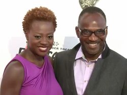 Viola Davis at The Book Of Mormon Los Angeles Opening Night Stock Footage