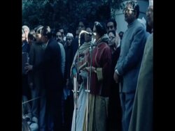 SYND 4 2 77 INDIRA GANDHI ADDRESSES ELECTIONS RALLY IN NEW DELHI News Clip