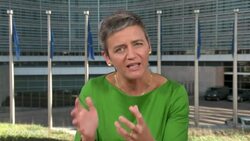 EU's Vestager Sees 'No Reason' Google Shouldnâ€™t Comply News Clip
