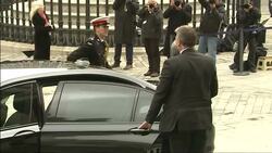 Michael Fallon arriving at St Paul's News Clip