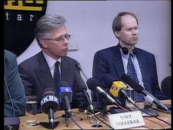 YUGOSLAVIA: OSCE CHIEF KOSOVO PRESS CONFERENCE News Clip
