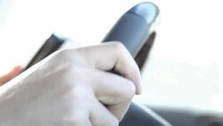 Text Messaging While Driving Stock Footage