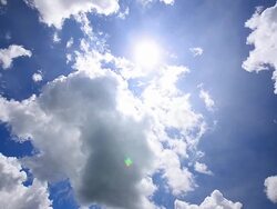 HD:Blue sky and cloud nature background Stock Footage