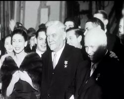 RUSSIAN VISIT ENDS News Clip