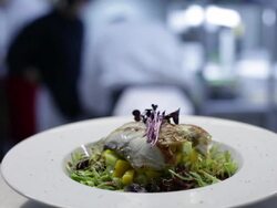 fish dish Stock Footage