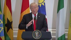 Trump: Too Many Suffer Due to Conflict in Africa News Clip