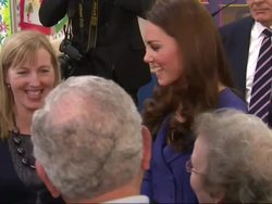 Duchess of Cambridge Chats with Staff at Hospice News Clip