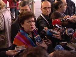 EU Health Ministers arrive for emergency meeting on swine flu News Clip