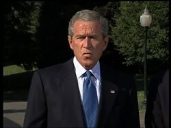 WRAP Bush comments, lands in disaster area News Clip