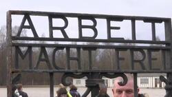 Raw: Stolen Gate From Nazi Dachau Camp Returned Instructional Video