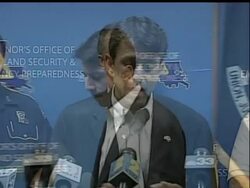 Another oil rig exploded and caught fire Thursday off the Louisiana coast, spreading a mile-long oil sheen in the Gulf of Mexico west of the site of BP's massive spill. News Clip