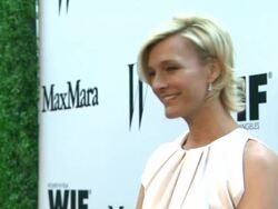 Nicola Maramotti at the Max Mara And W Magazine Cocktail Party To Honor The Women In Film Max Mara Face Of The Future Award Recipient, Rose Byrne Stock Footage