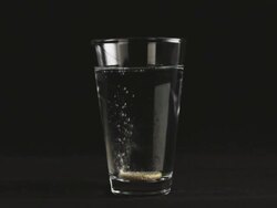 Effervescent Tablet Stock Footage