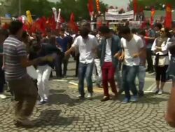 Peaceful Protest in Taksim Square News Clip