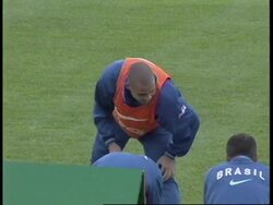 BRAZIL: RIO: SOCCER COACH NOSTALGIC FOR EX-PUPIL RONALDO News Clip