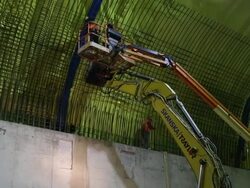 Construction Continues On New York's 2nd Avenue Subway Stock Footage