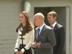Catherine, Duchess of Cambridge On Visit To Bletchley Park News Clip