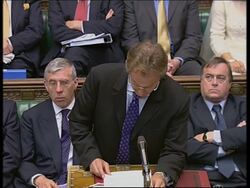 Blair hopes plans to train Iraqi security ready soon News Clip