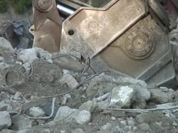 Iron jaws working Stock Footage