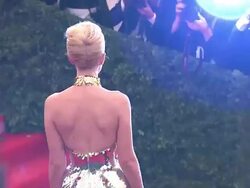 Carey Mulligan at "Schiaparelli And Prada: Impossible Conversations" Costume Institute Gala Stock Footage