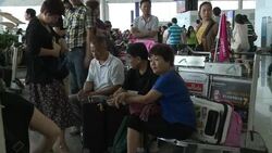 CLEAN : Typhoon Usagi brings flight chaos News Clip