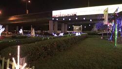 CLEAN : Christmas lights illuminate Nigeria's megacity News Clip