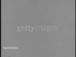 1945: PACIFIC ISLAND INVASION: WS BARRAGE of rockets, shells firing from ships, automated shells firing from ship deck. Pacific Theater, Campaign, Front, WWII, World War II. Instructional Video